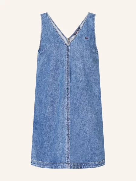 Tommy Jeans Džínové Šaty modrá