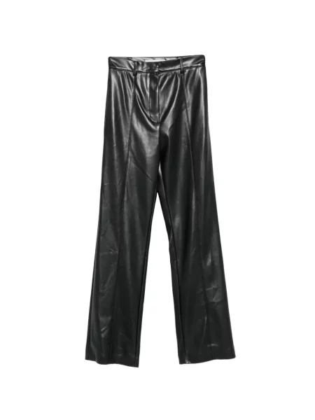 Pantaloni Simona Corsellini din piele negru