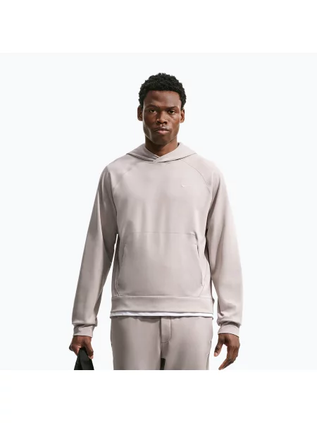 Мъжки суитшърт за тренировка Nike Primary NanoKnit moon particle/college grey/moon particle сиво
