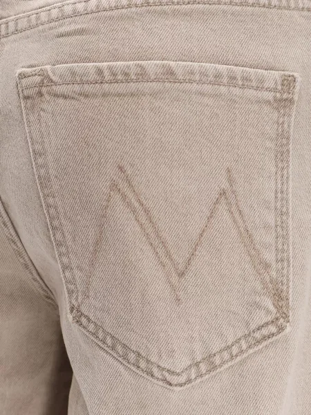 Pantaloni Mother bej