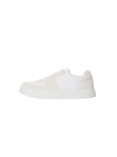 Sneakerși Calvin Klein din piele bej