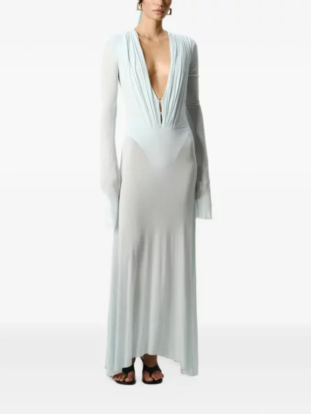 Rochie maxi Manuri verde