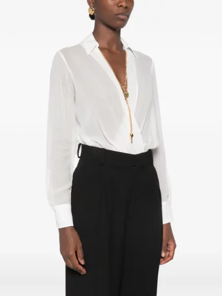 Colier Elisabetta Franchi plic alb