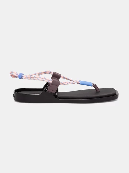 Calvin Klein Sandale Beach Sandal Rope Pu 2 Colorat negru
