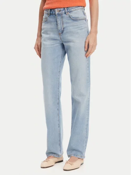 Jeans hlače United Colors Of Benetton modra