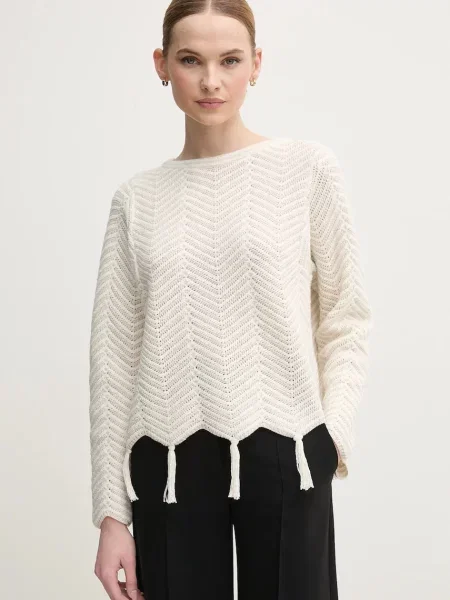 OUI pulover femei bej