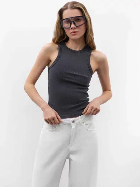 Майка Fashionista серая