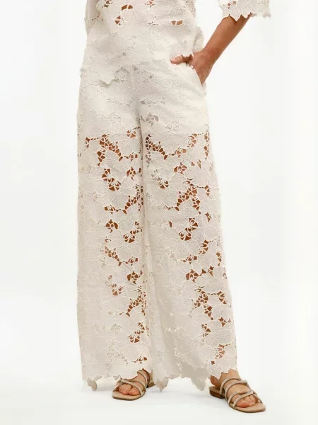 Liberte Essentiel Pantaloni ROSSIE alb