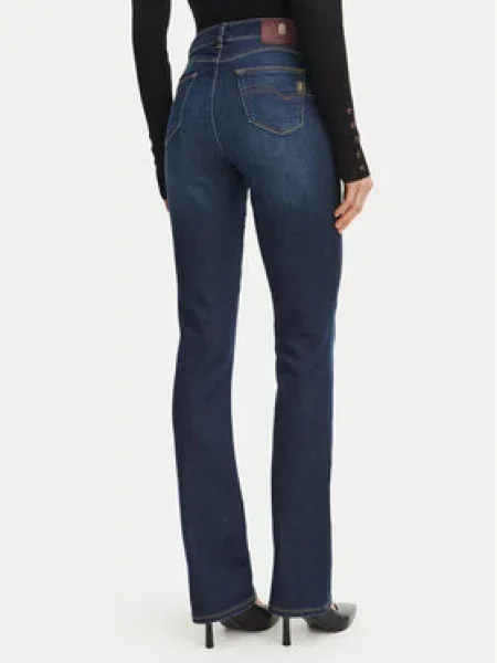 Fracomina Džinsai Tamsiai Bootcut Fit mėlyna