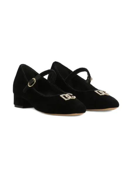 Balerinki dziecięce Dolce And Gabbana czarne