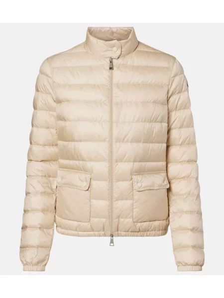 Kurtka puchowa Moncler beżowa