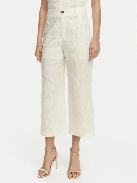 Pantaloni culottes Liu Jo bej