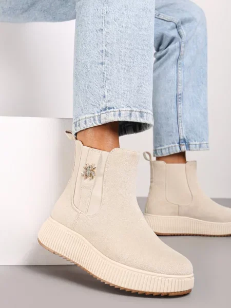 Botine Allecia bej