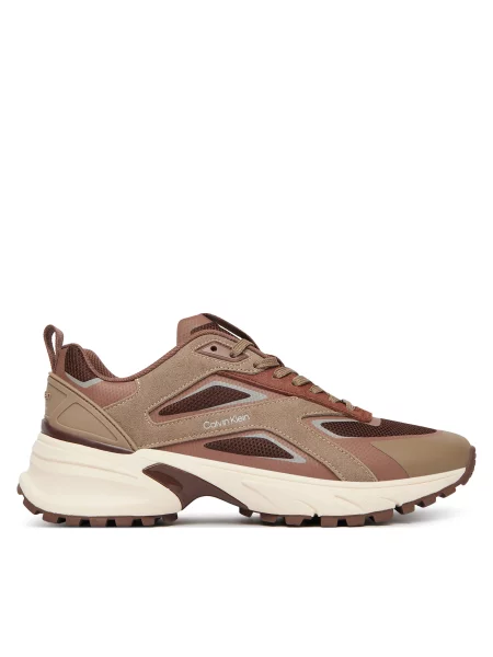 Calvin Klein Sneakers Hike Runner Ck Stripe Refl Su maro