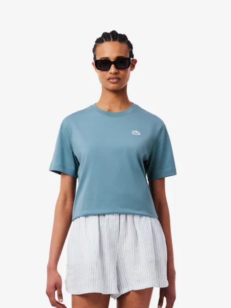 Футболка Lacoste блакитна