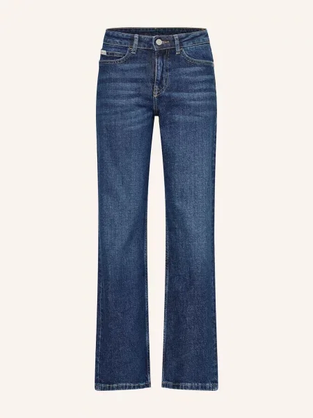 Calvin Klein Jeans Jeansy Tmavomodrá Wide Leg modré