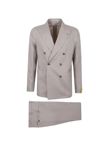 Costum Tagliatore de in cu două rânduri de nasturi gri