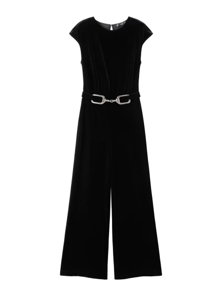 MANGO Salopeta negru