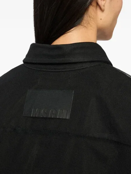 Cămașă Msgm lungă negru