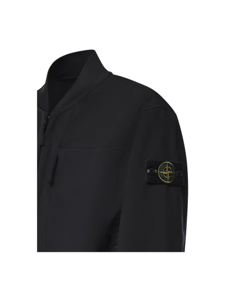 Kurtka bomber Stone Island z kamieniami czarny