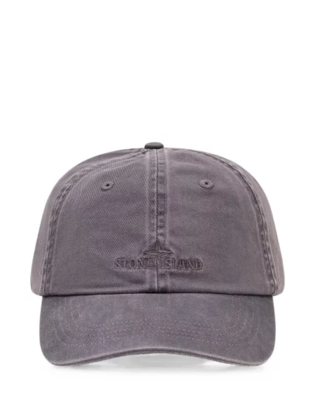 Șapcă Stone Island cu broderie gri