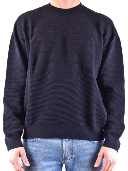 Pulover Emporio Armani albastru