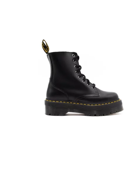 Botki Dr. Martens skórzane retro czarne