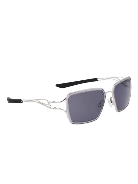 Ochelari de soare Nike cu imprimeu geometric gri