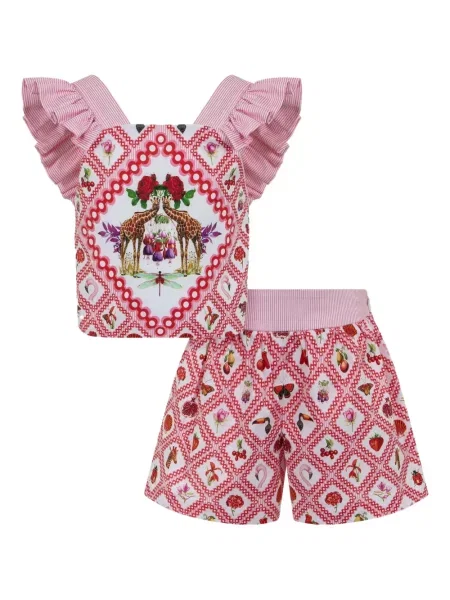 Szorty dziecięce Lapin House czerwone