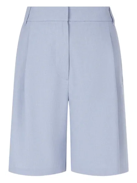 Pantaloni scurți Studio Tomboy plisate albastru