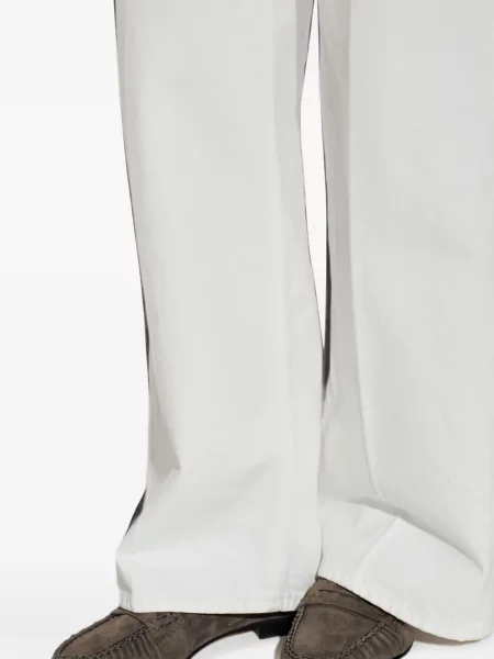 Pantofi loafer Aeyde din piele de căprioară maro