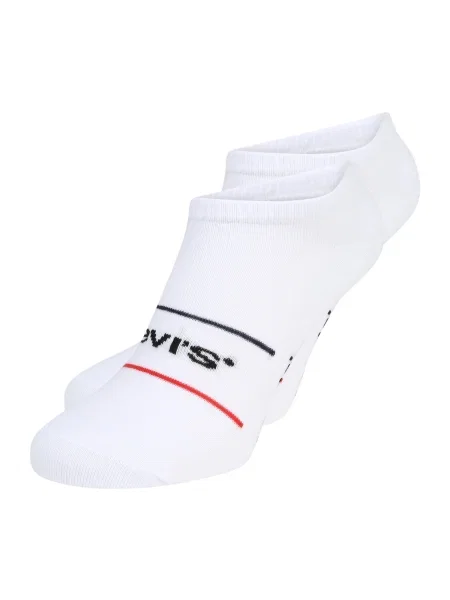 LEVI'S ® Șosete joase mai multe culori alb