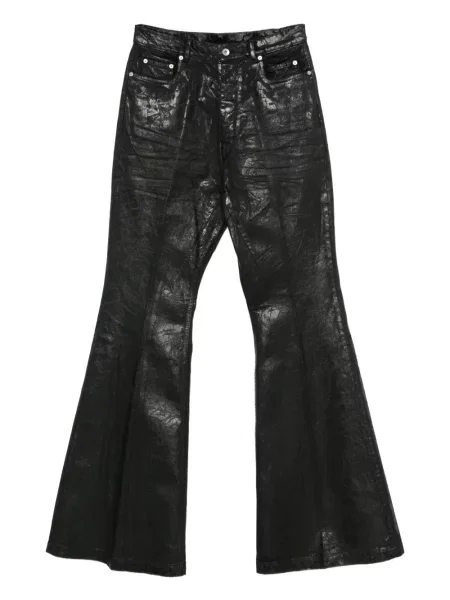 Spodnie Rick Owens dzwony czarne