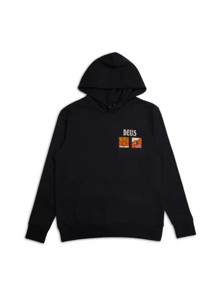 Bluza z kapturem Deus Ex Machina czarna