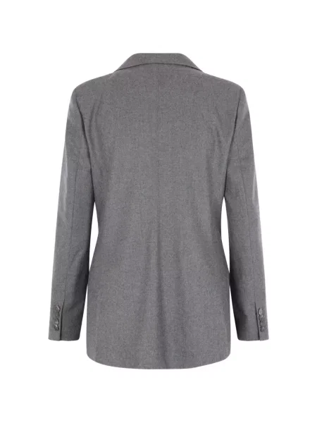 Μπλέιζερ Max Mara διπλόκουμπα γκρι