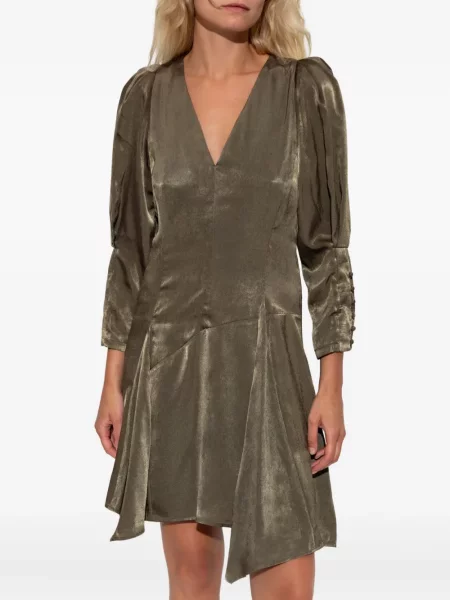 Rochie mini Iro de costum verde