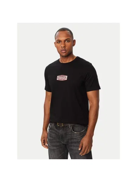Guess Jeans T-shirt Regular Fit crna