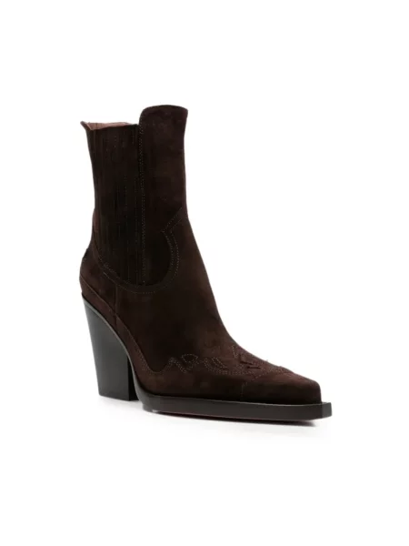 Buty do kostki Paris Texas brązowe
