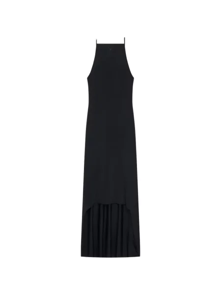 Rochie Courreges cu gât halter de costum negru