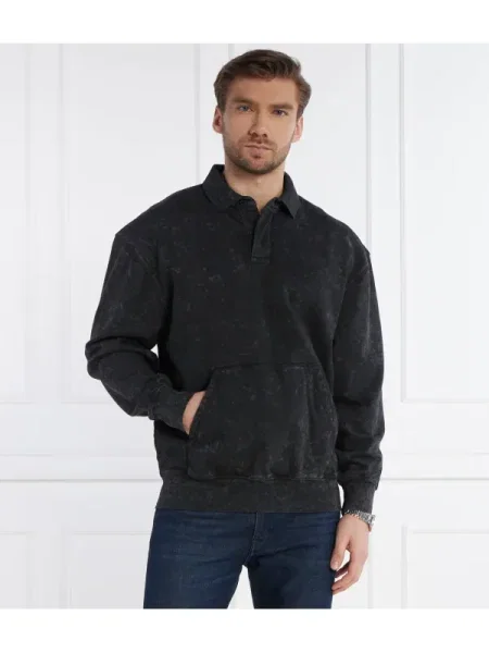 BOSS ORANGE Hanorac WeStrong | Relaxed fit gri