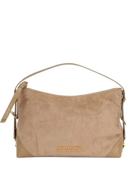 Geantă Love Moschino cu aplicații