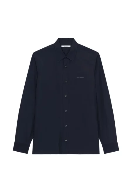 Cămașă Givenchy din poplin albastru