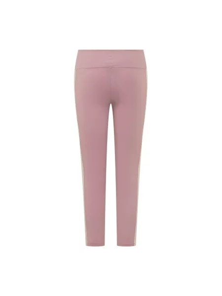 Legginsy Palm Angels na siłownię różowe