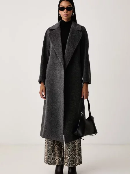 Weekend Max Mara пальто з вовною WKDTEMPERA
