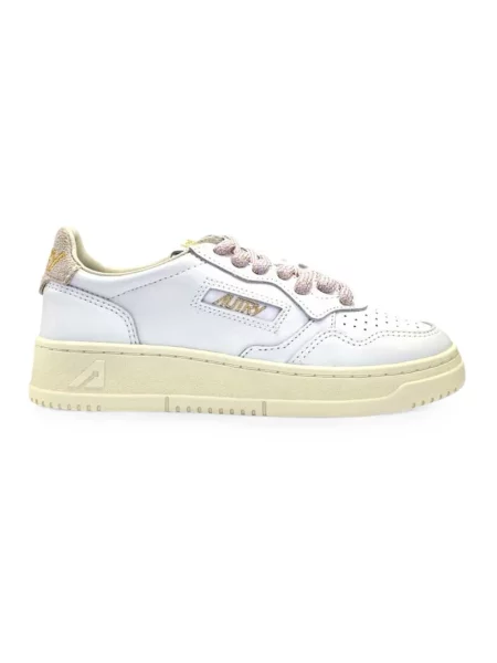Sneakersy Autry skórzane białe