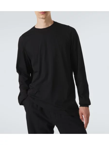 Tricou Rick Owens din jerseu negru