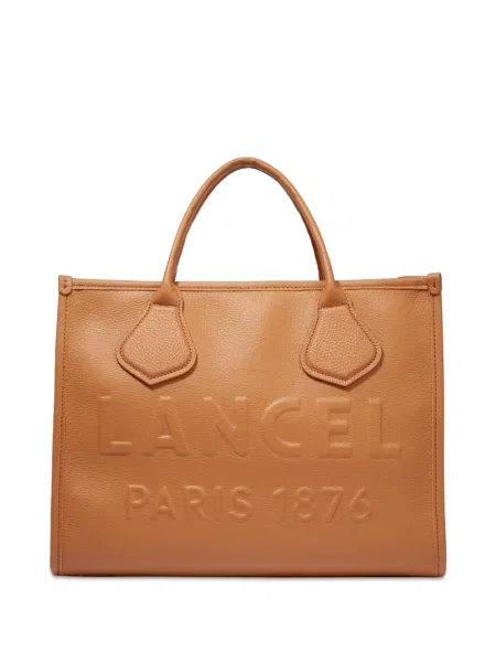 Geanta de piele Lancel din piele maro