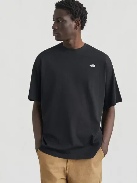 THE NORTH FACE Tričko ESSENTIAL čierna biela