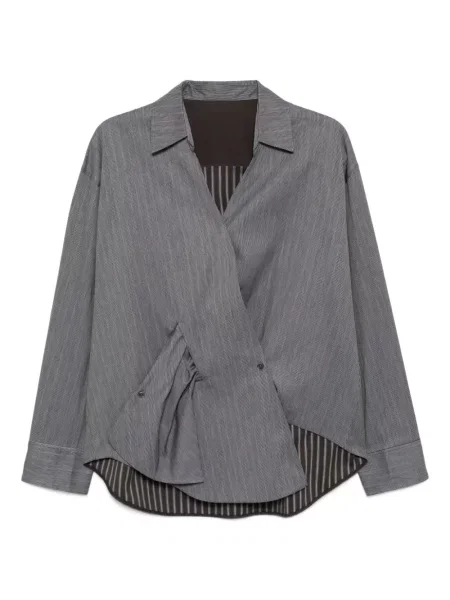 Top Jnby asymetryczny szary