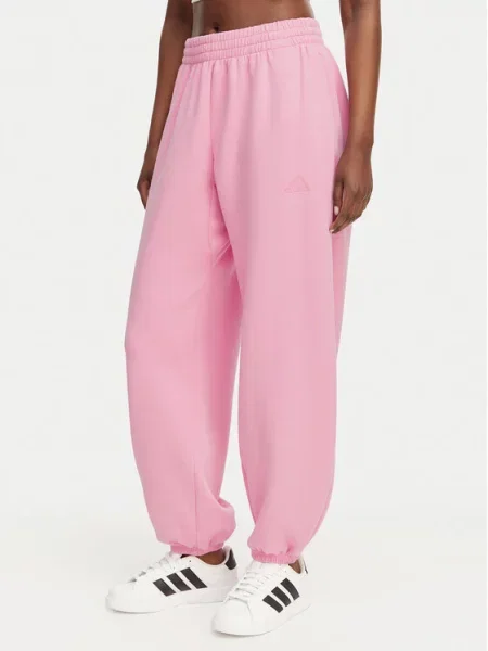 Adidas Sportinės kelnės Soft Lux rožinė